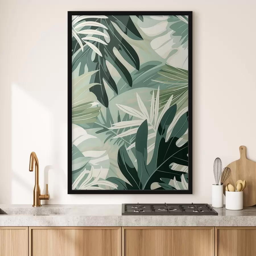 Картина Пальмове листя f47455