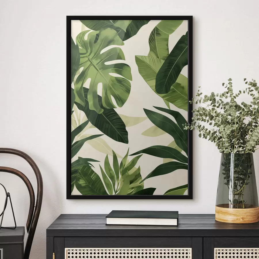 Картина Ніжне листя f47456