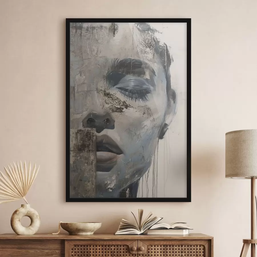 Картина Мінімалістичний портрет f47481