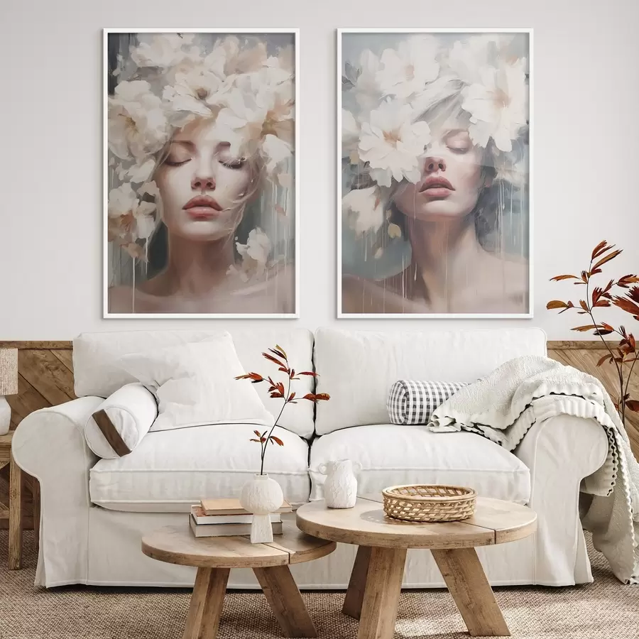 Картина Жіночі портрети d00546