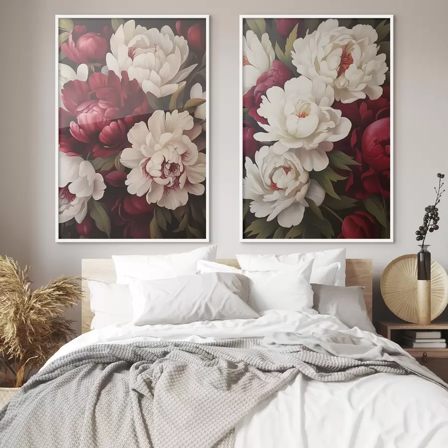 Картина Півонії. d00548