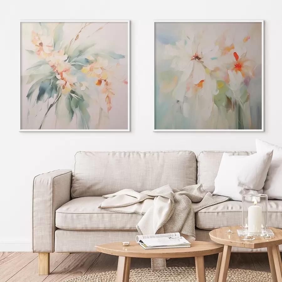 Картина Абстрактні квіти d00565