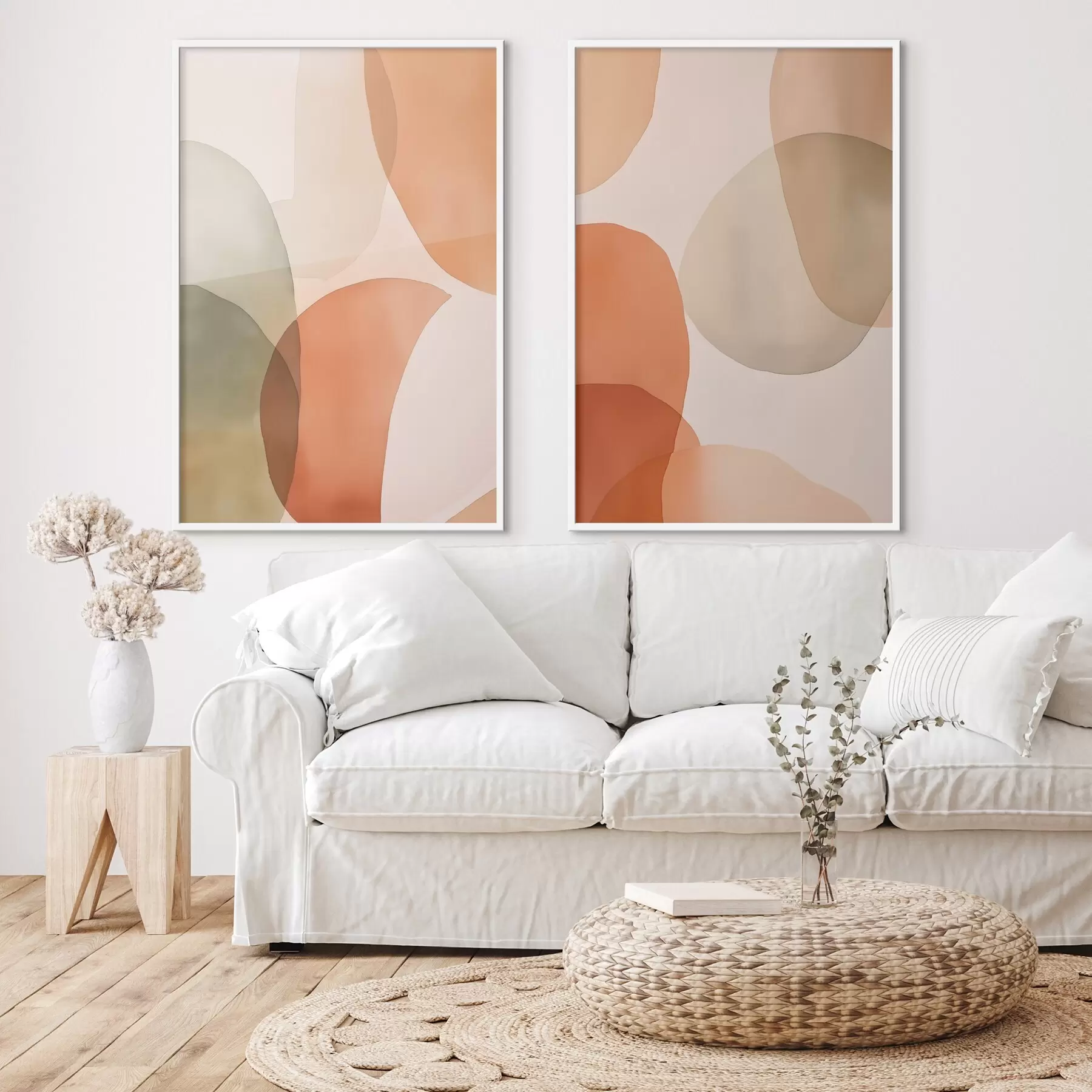 Картина Кольорові абстрактні кола d00731