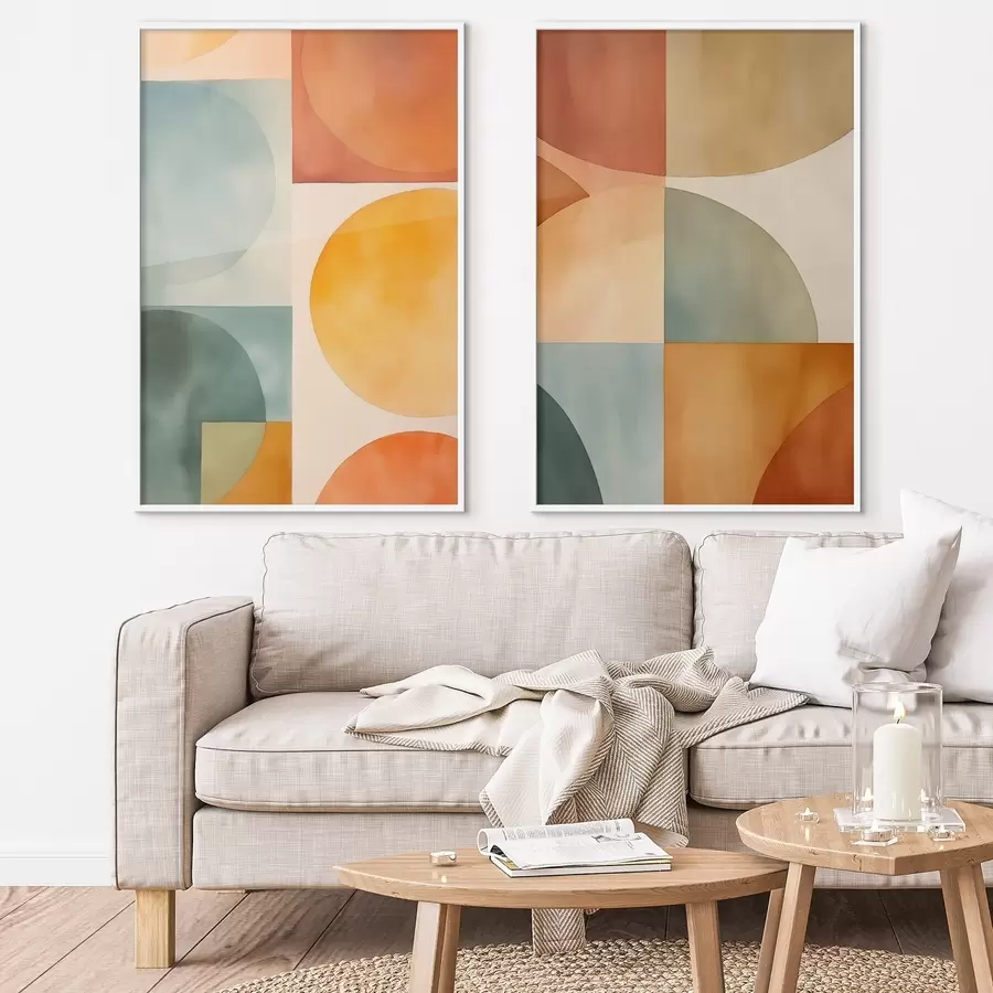 Картина Геометричні кола d00732