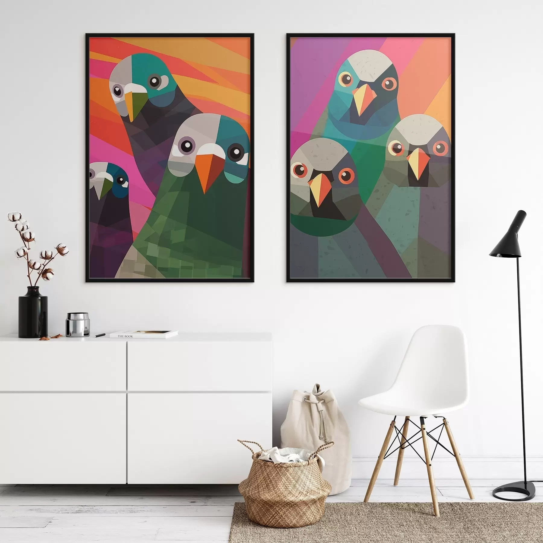 Картина Голуби d00735