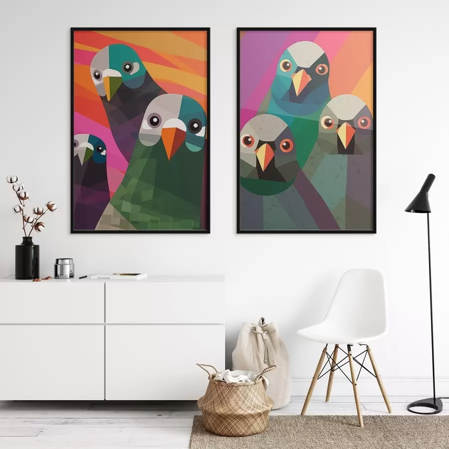 Картина Голуби d00735