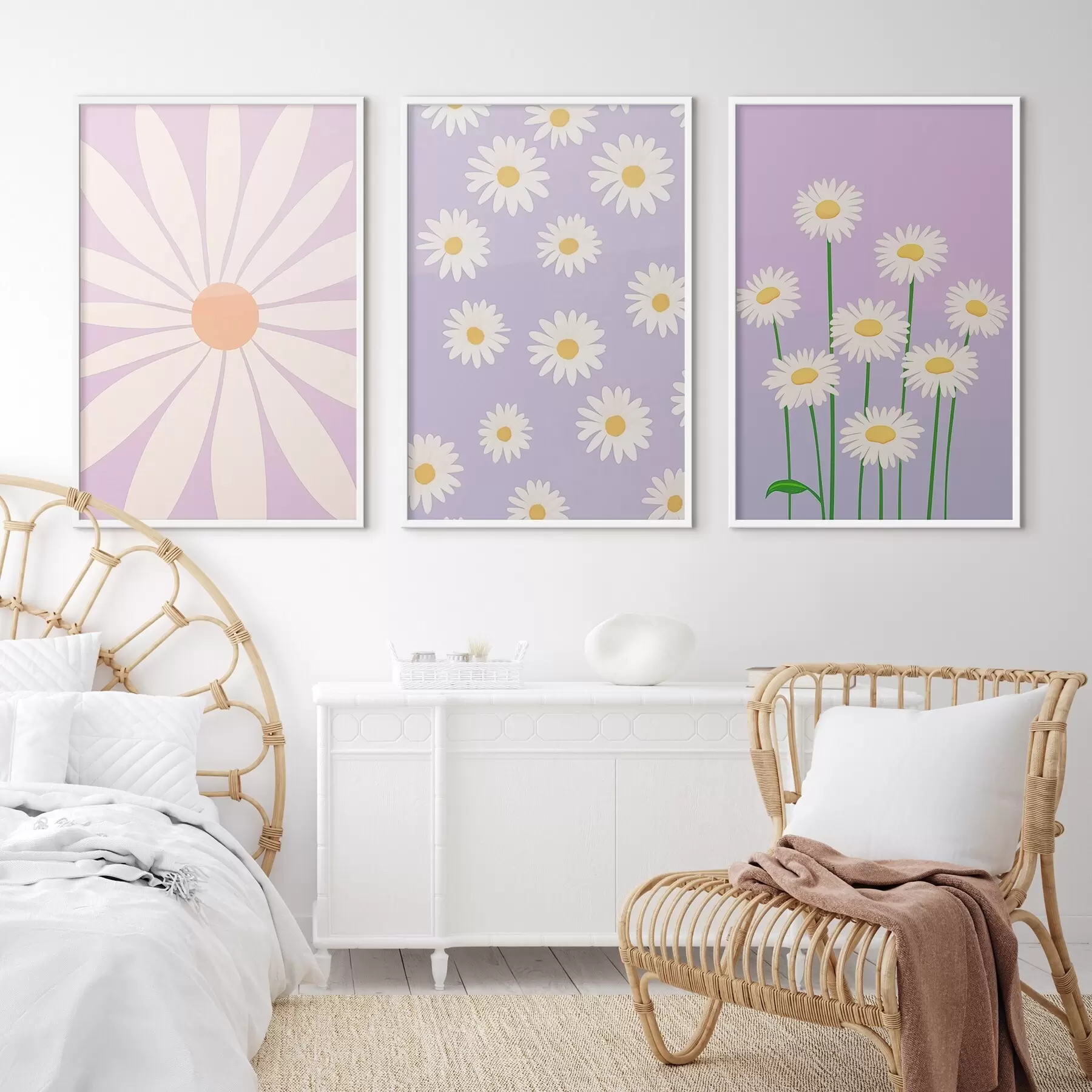 Картина Ромашки d00756