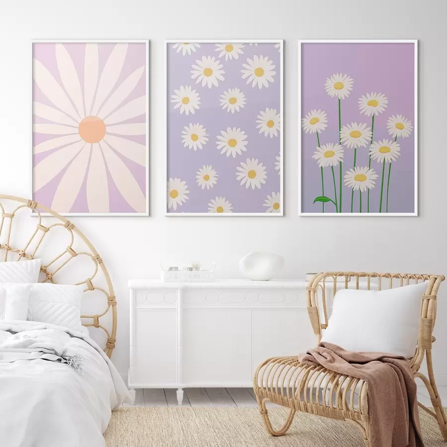 Картина Ромашки d00756