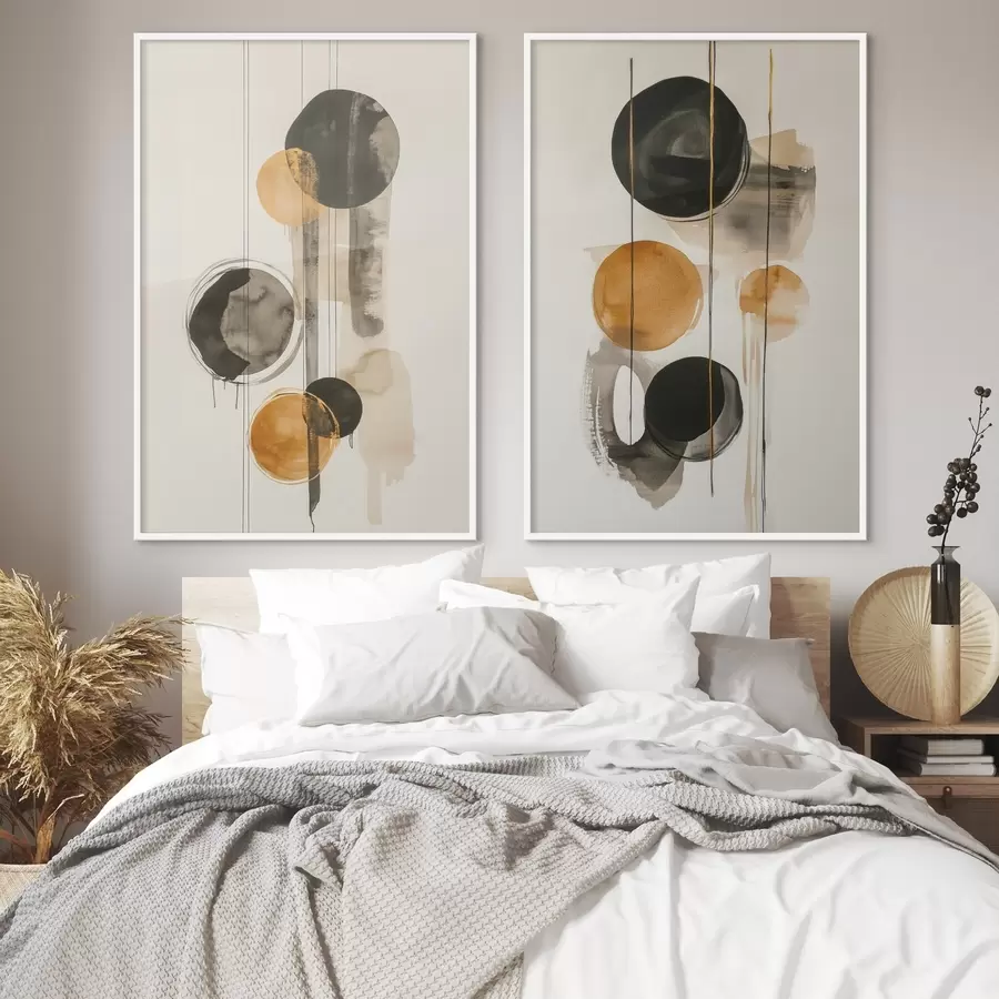 Картина Абстрактні кола d00717