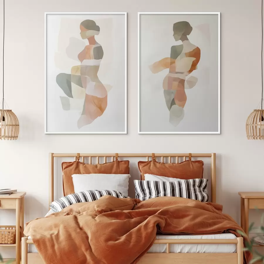 Картина Абстрактні жіночі силуети d00788