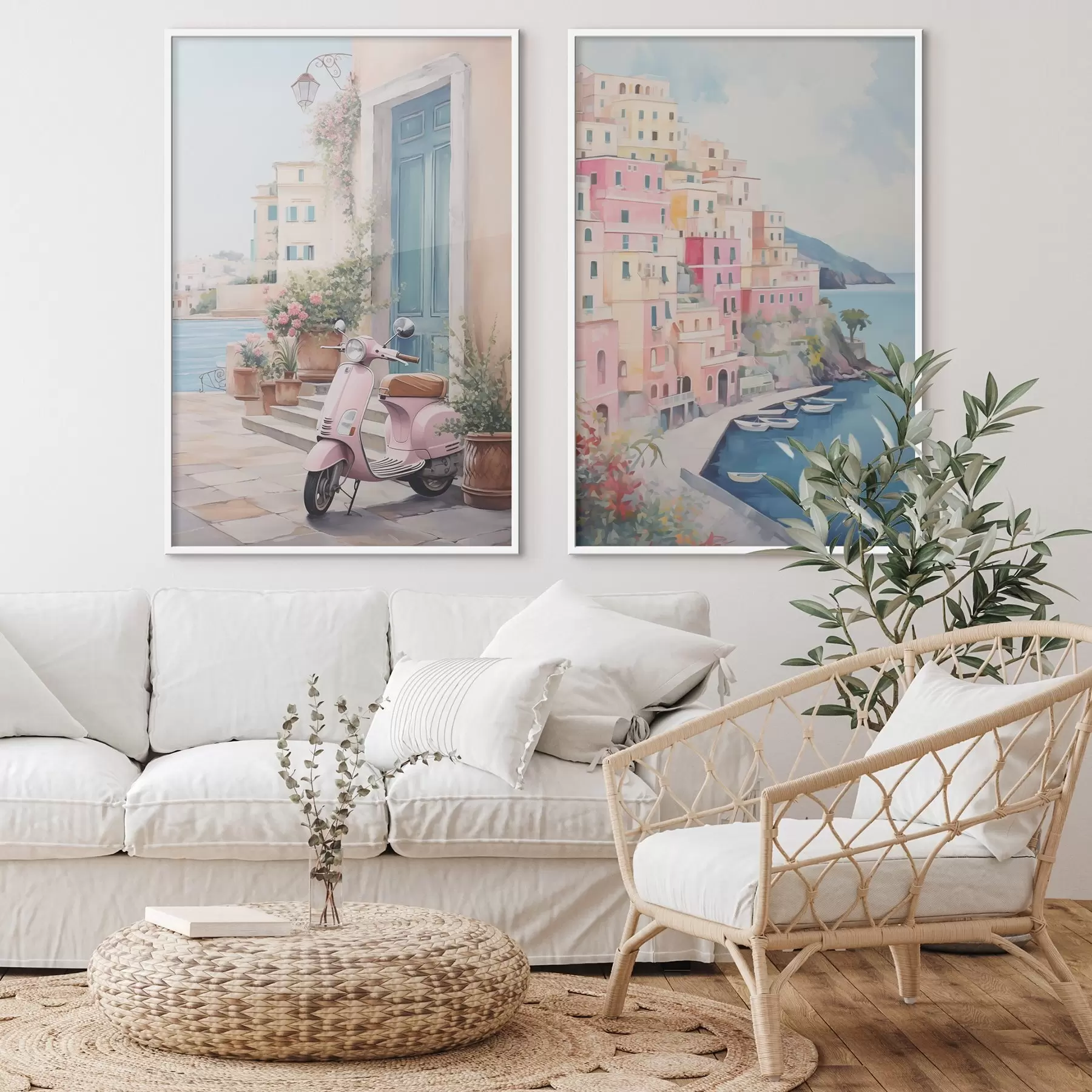 Картина Морське місто d00794