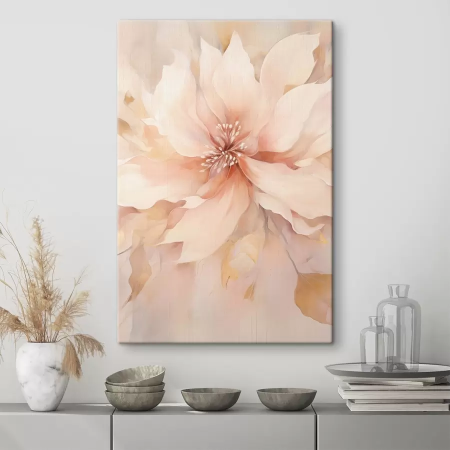 Картина Велика абстрактна квітка s47444