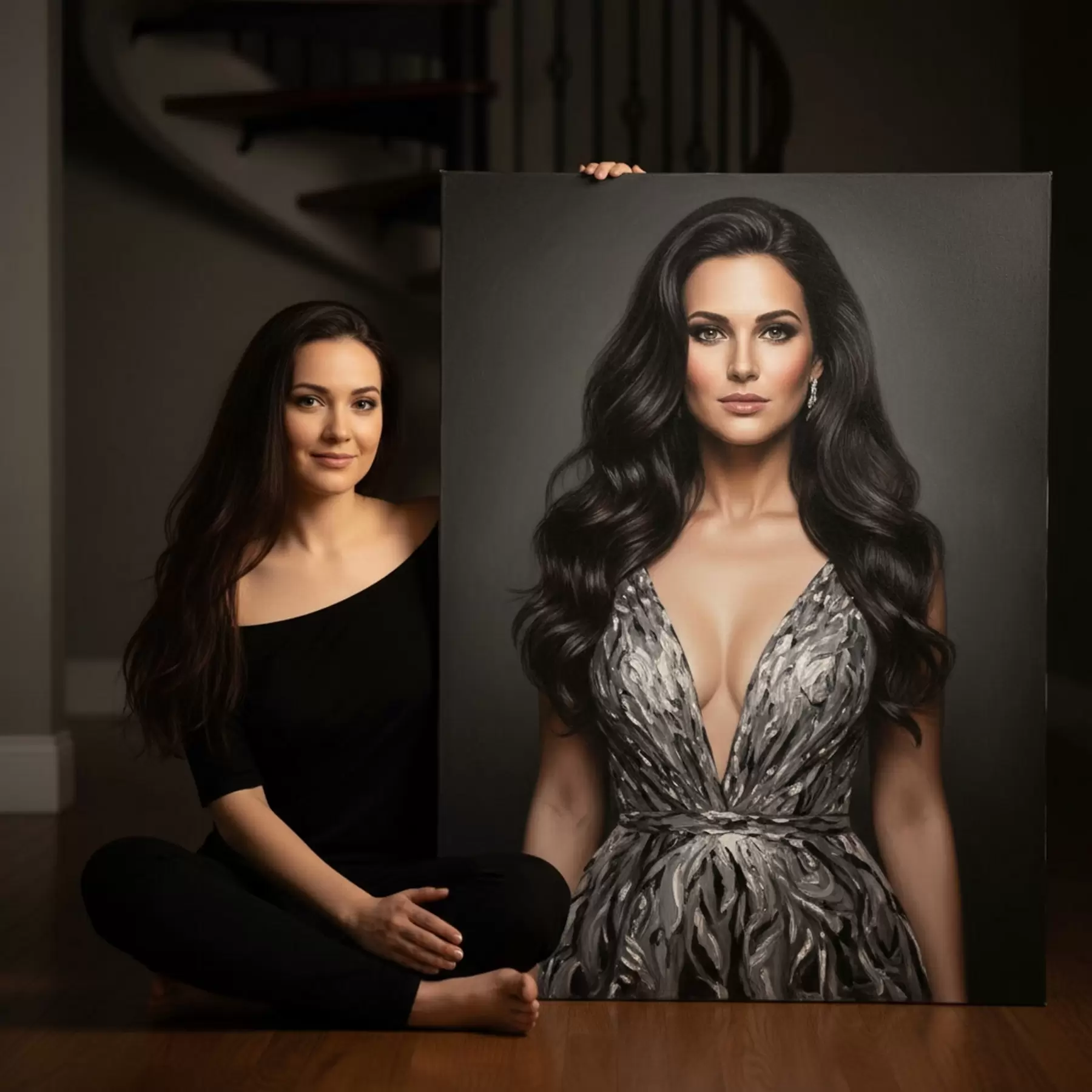 Картина Великий портрет з фотографії для стіни s47160