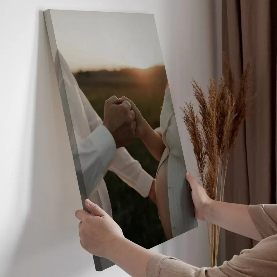 Картина Весільна фотографія на полотні s47184