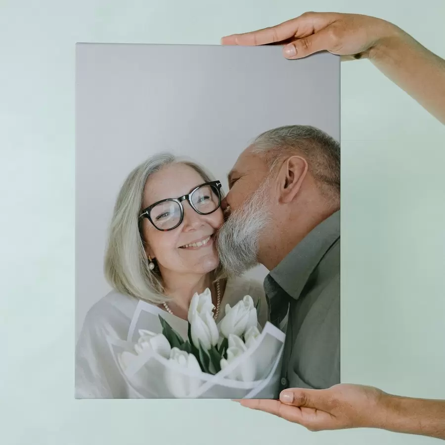 Картина Подарунок для пари на основі фотографії на полотні s47197