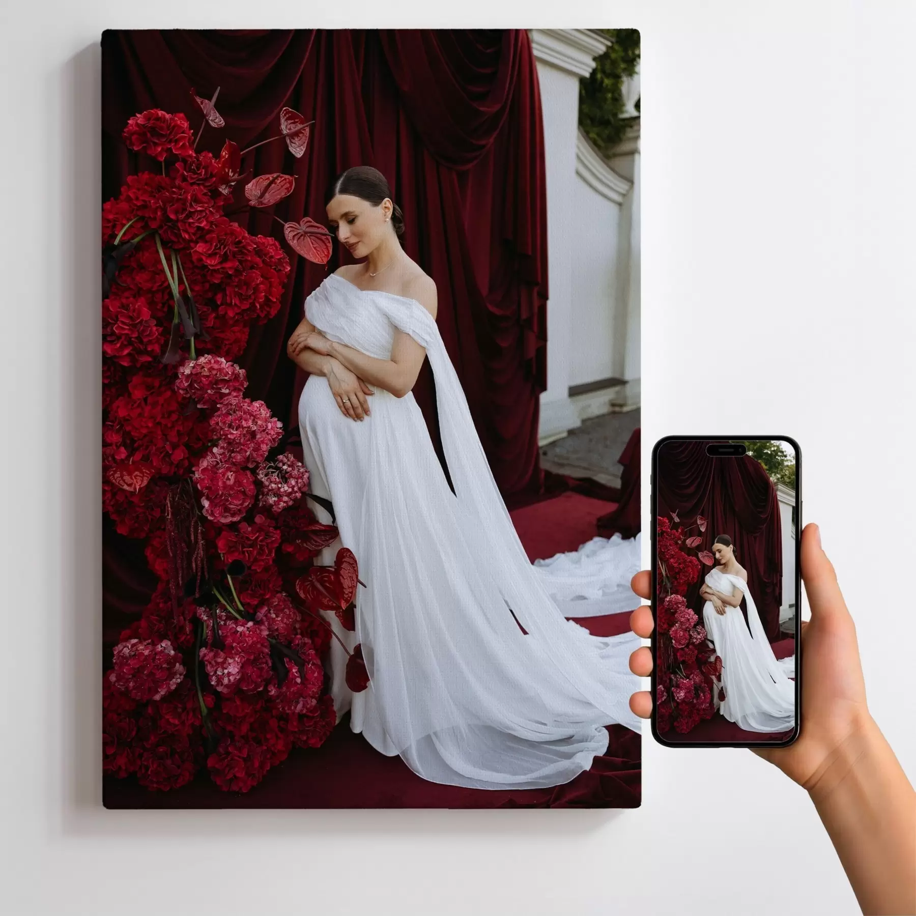 Картина Подарунок для дівчини на основі її фотографії s47201