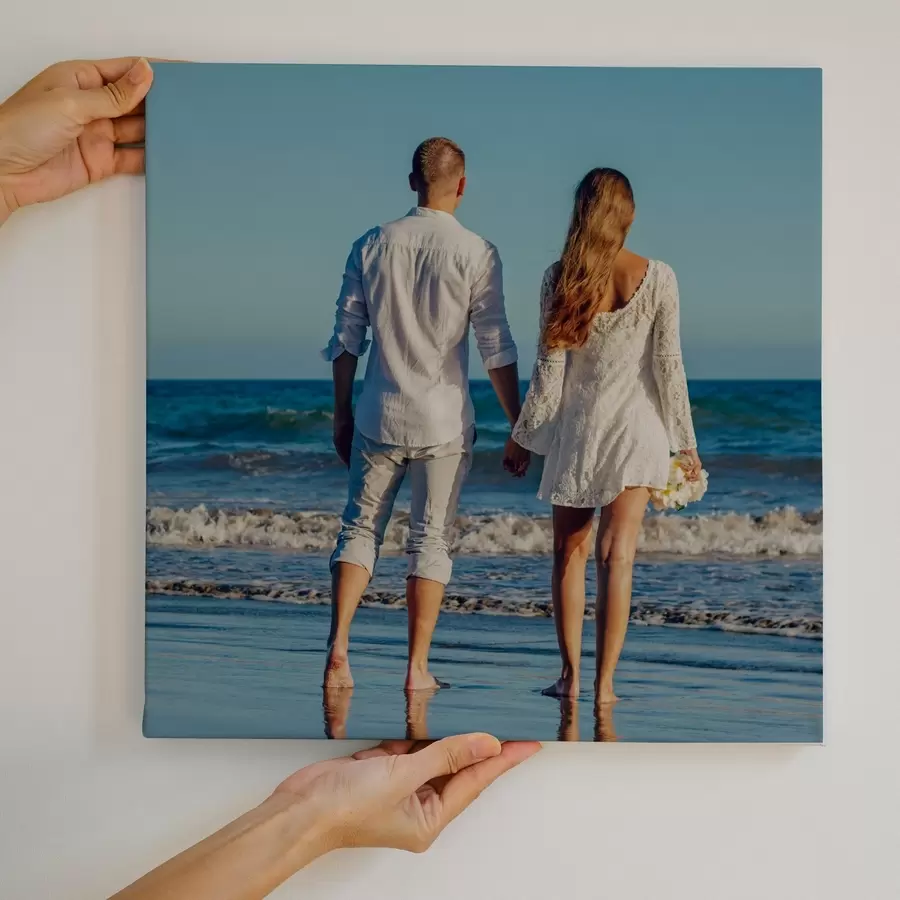 Картина Подарунок для пари на основі фотографії на полотні s47202