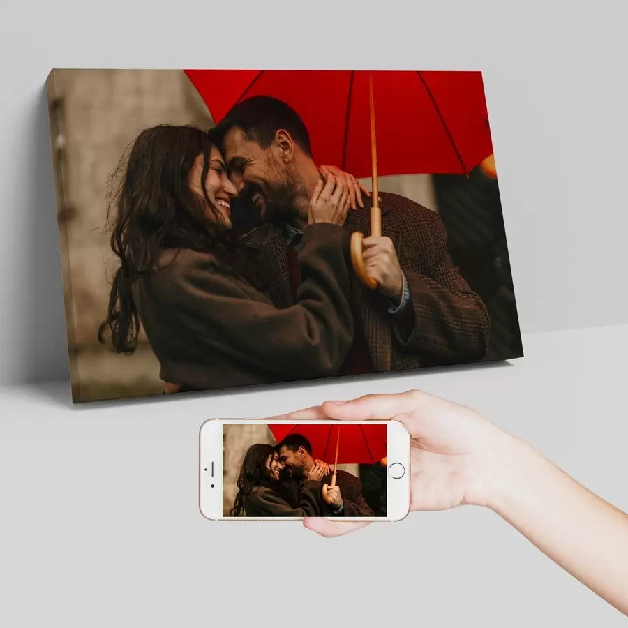 Картина Романтичний подарунок для пари на основі фотографії s47208
