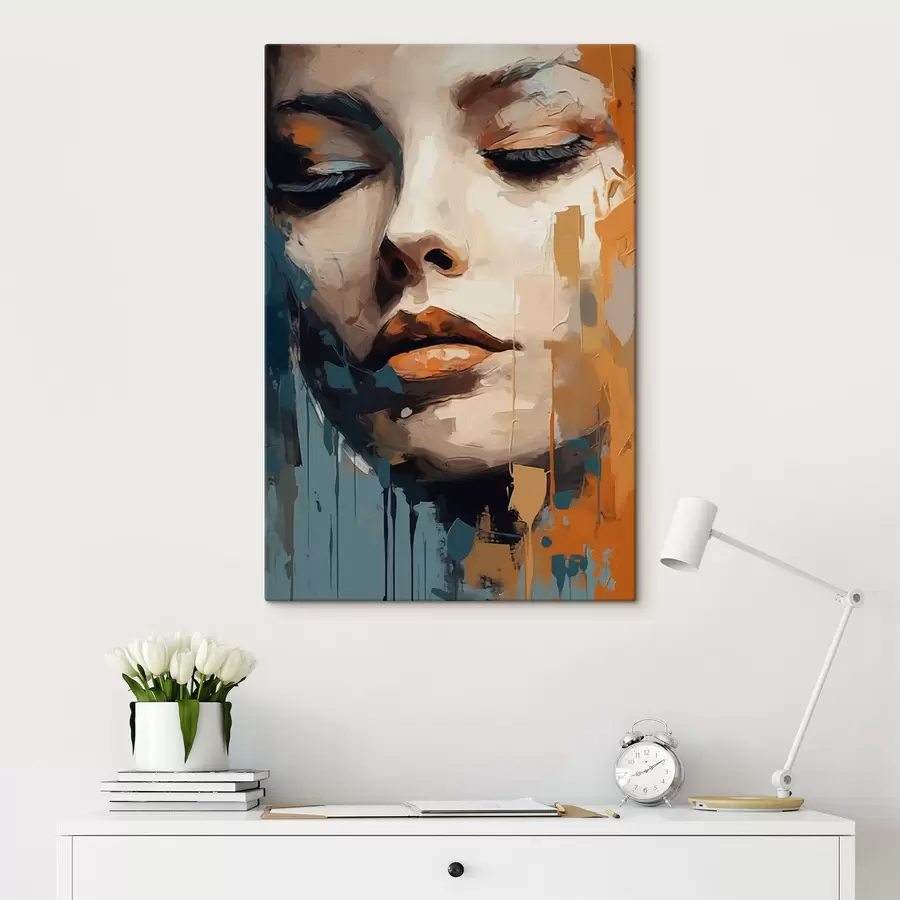 Картина Абстрактний портрет s47349