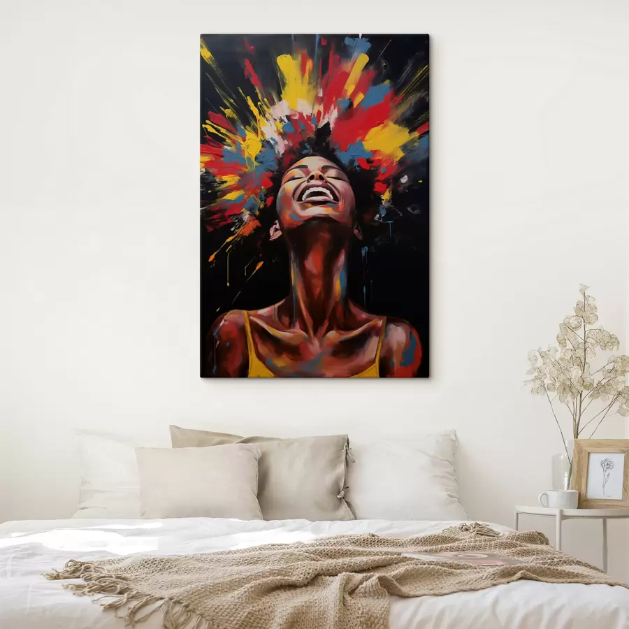 Картина Барвистий вибух фарби s47368