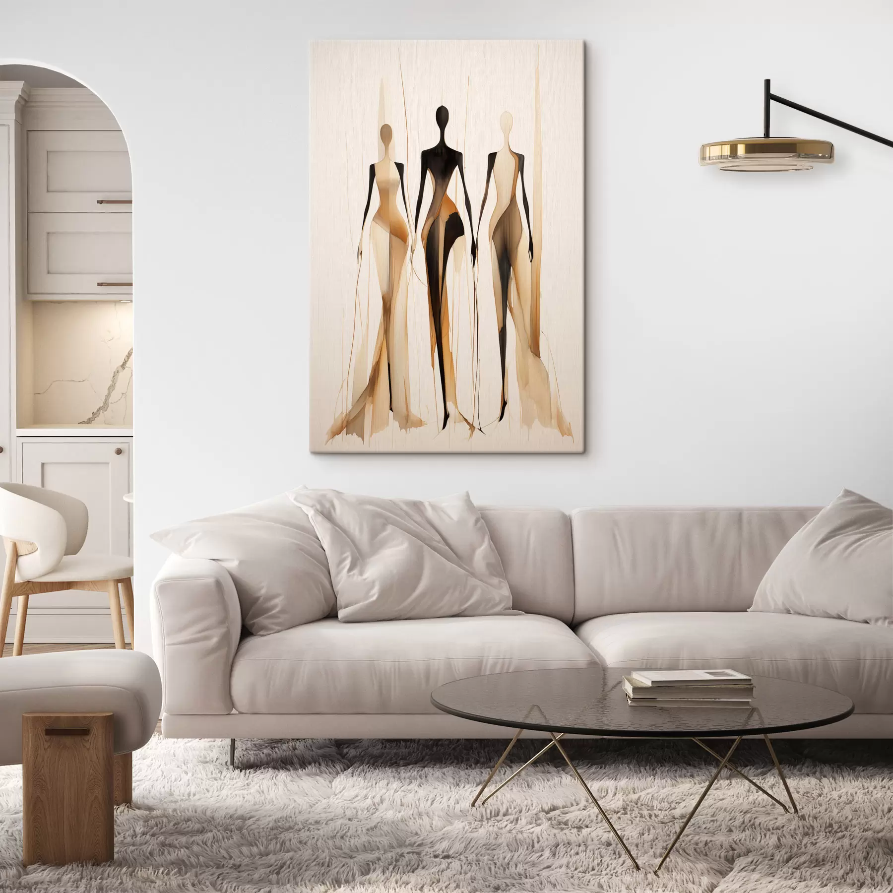 Картина Три силуети s47401