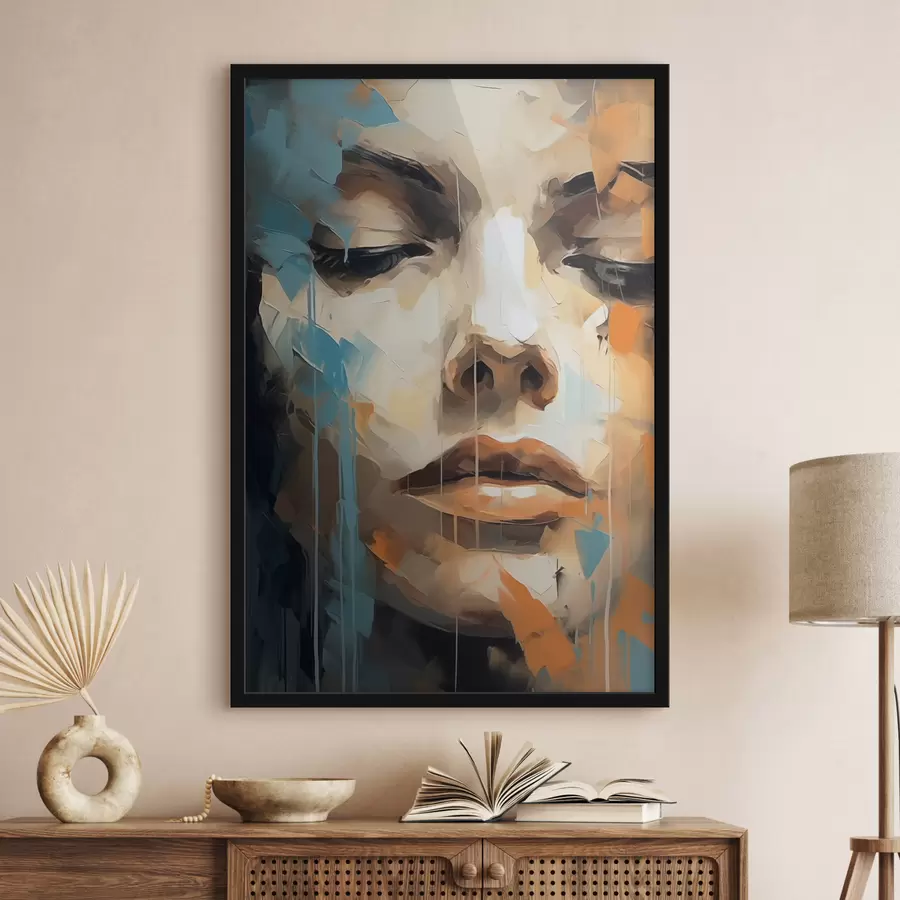 Картина Абстрактний портрет f47348