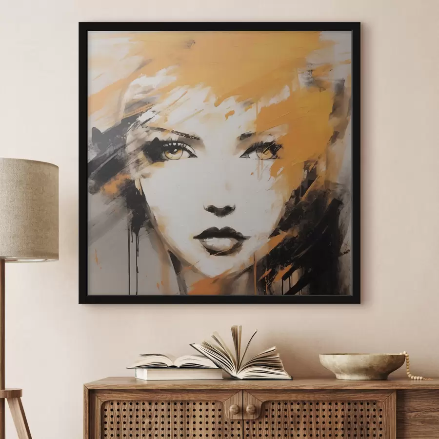 Картина Абстрактний портрет f47351