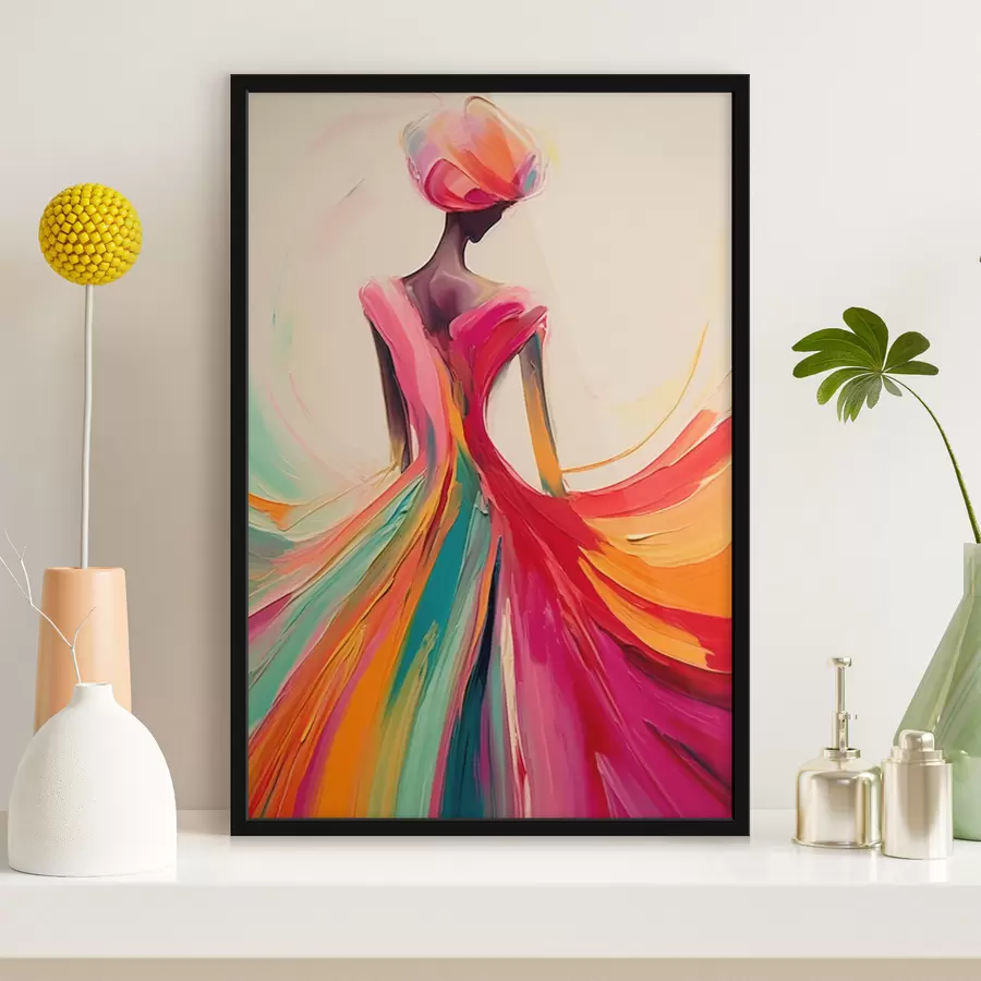 Картина Абстрактна дівчина f47400