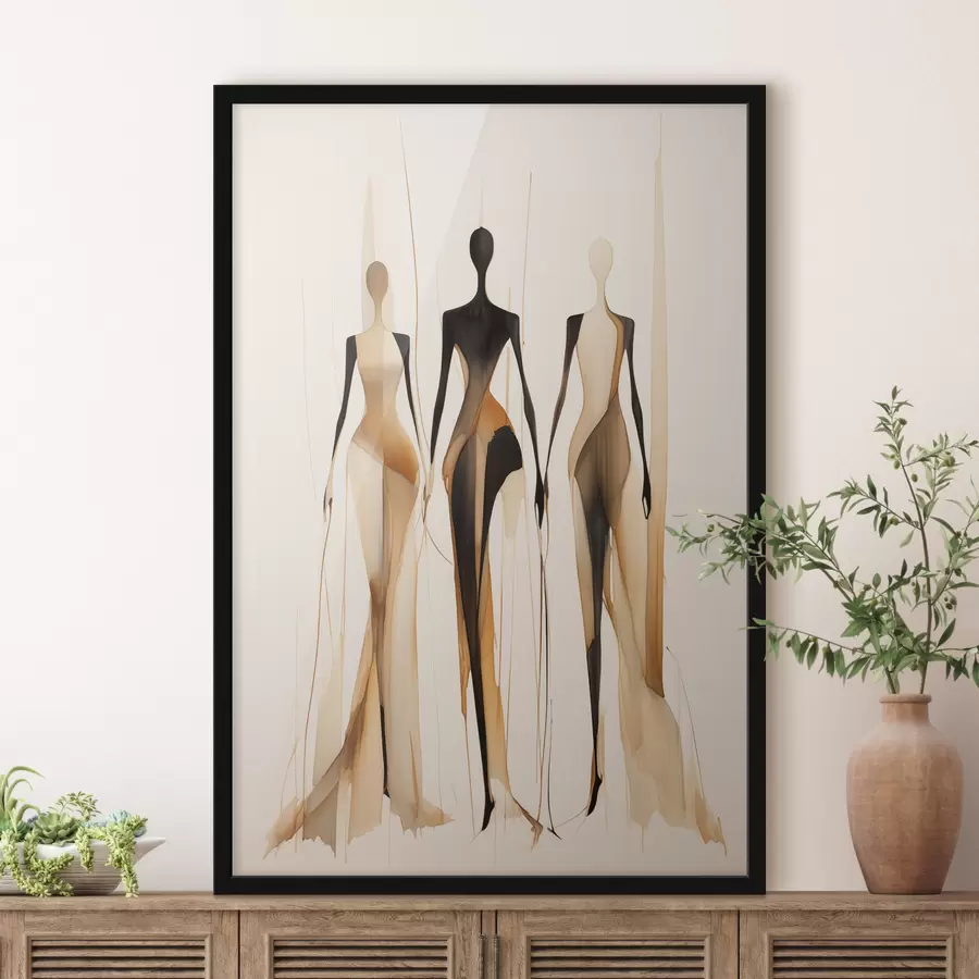 Картина Три силуети f47401