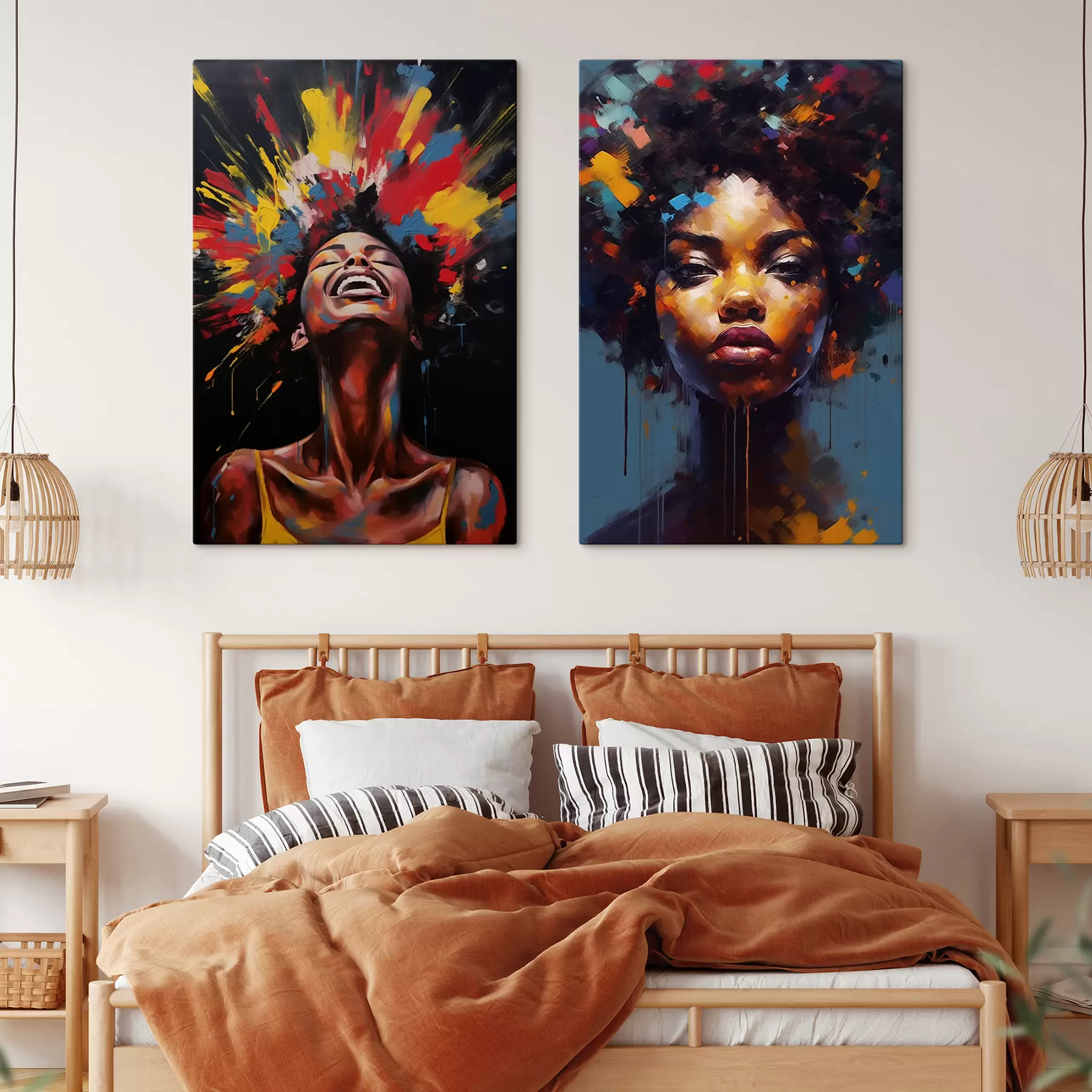 Картина Вибухи фарби m01206