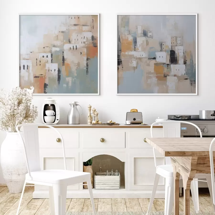 Картина Абстрактне місто d01162