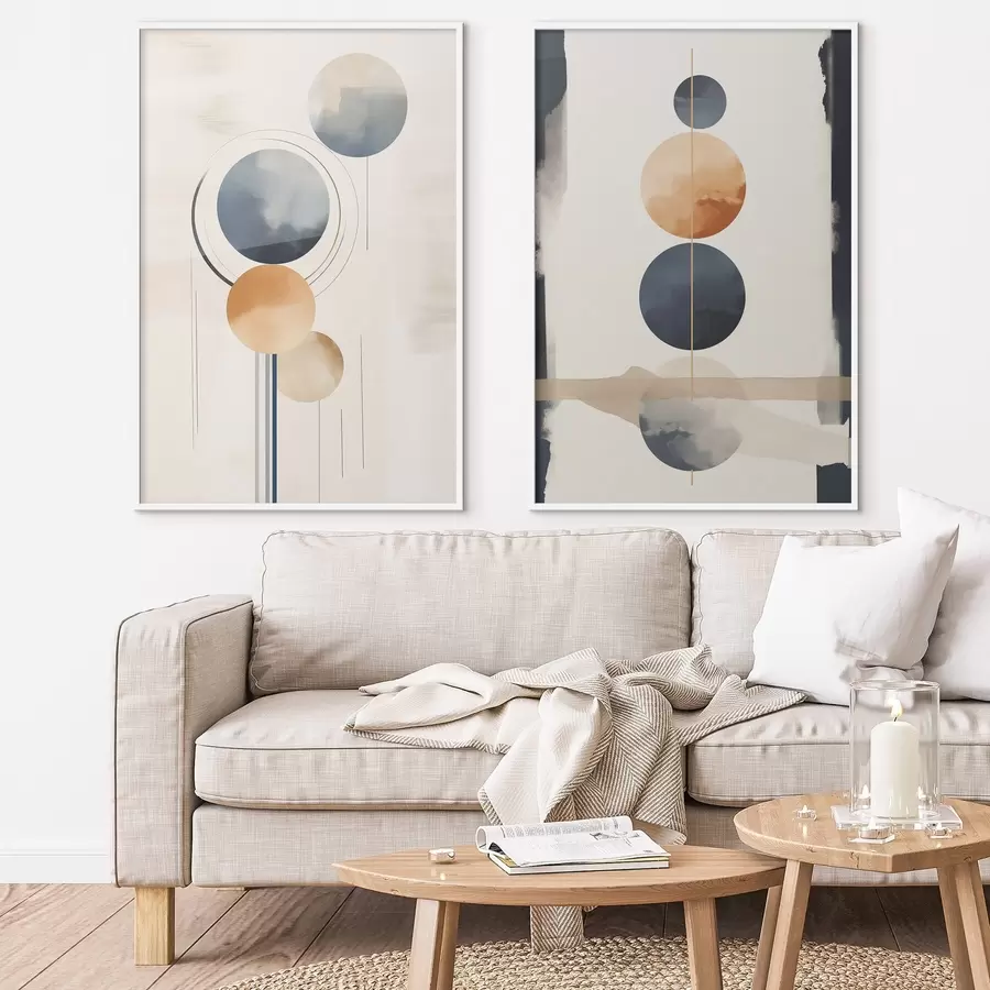 Картина Абстрактні сфери d01133