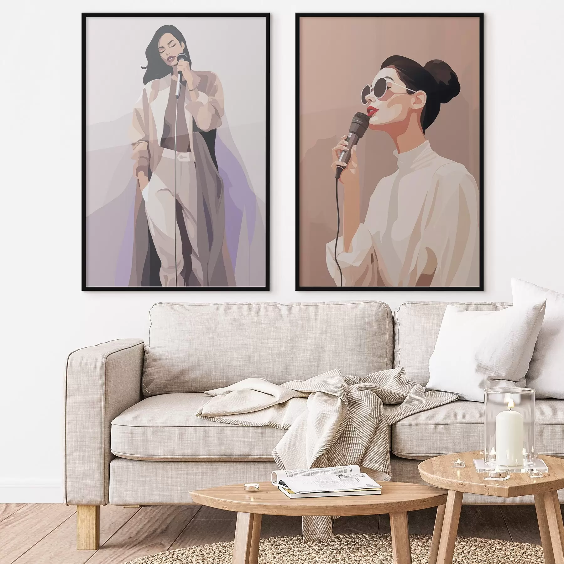 Картина Співак d01191