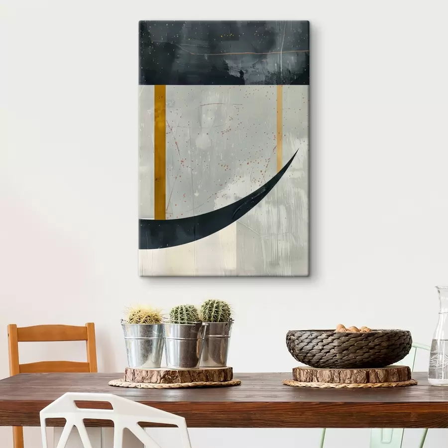 Картина Геометрія, фігури на бетонному тлі s47635