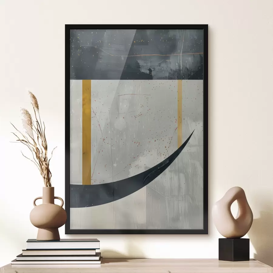 Картина Геометрія, фігури на бетонному тлі f47635