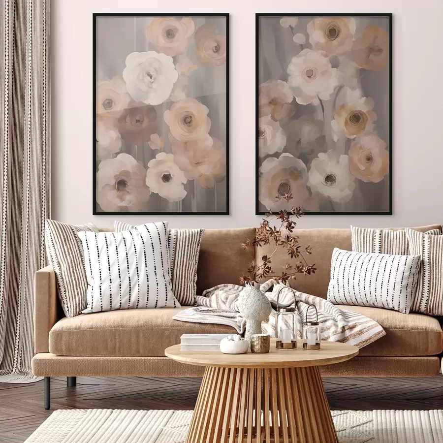 Картина Абстрактні квіти d00542