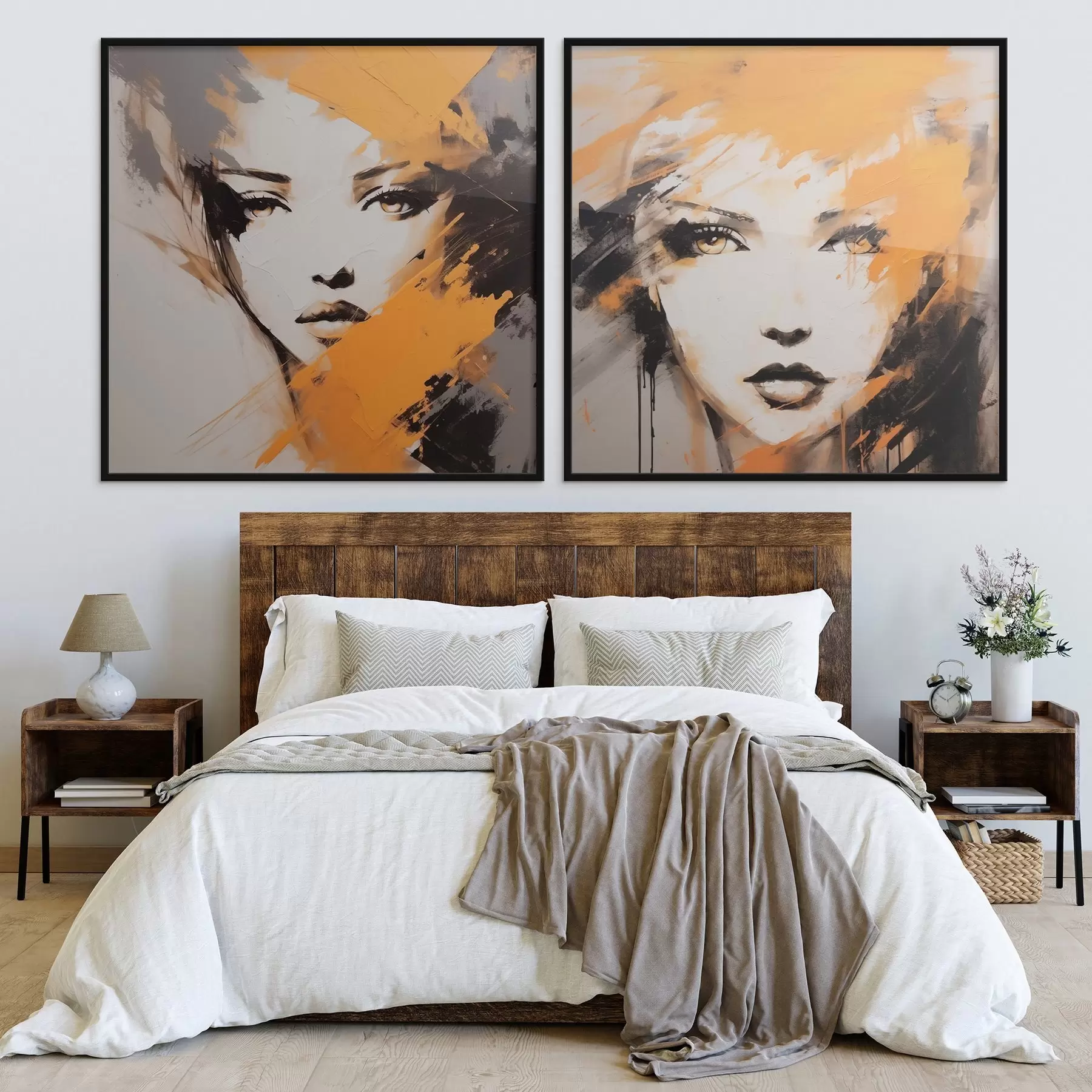 Картина Абстрактні портрети d01197