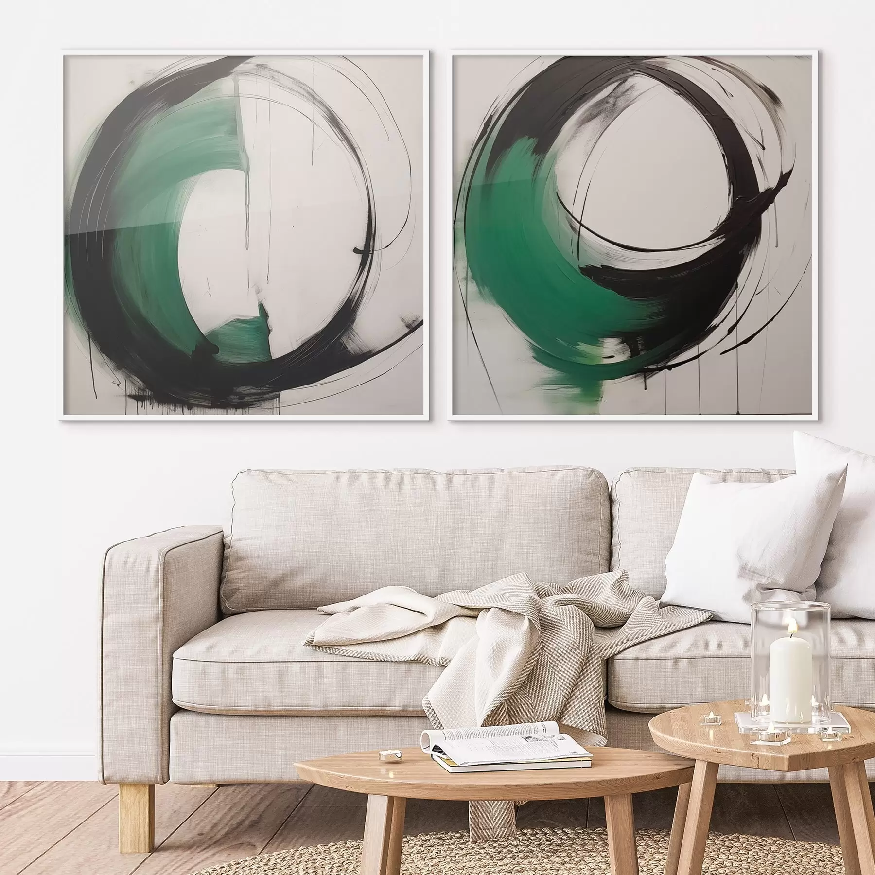 Картина Абстрактні кола d01208