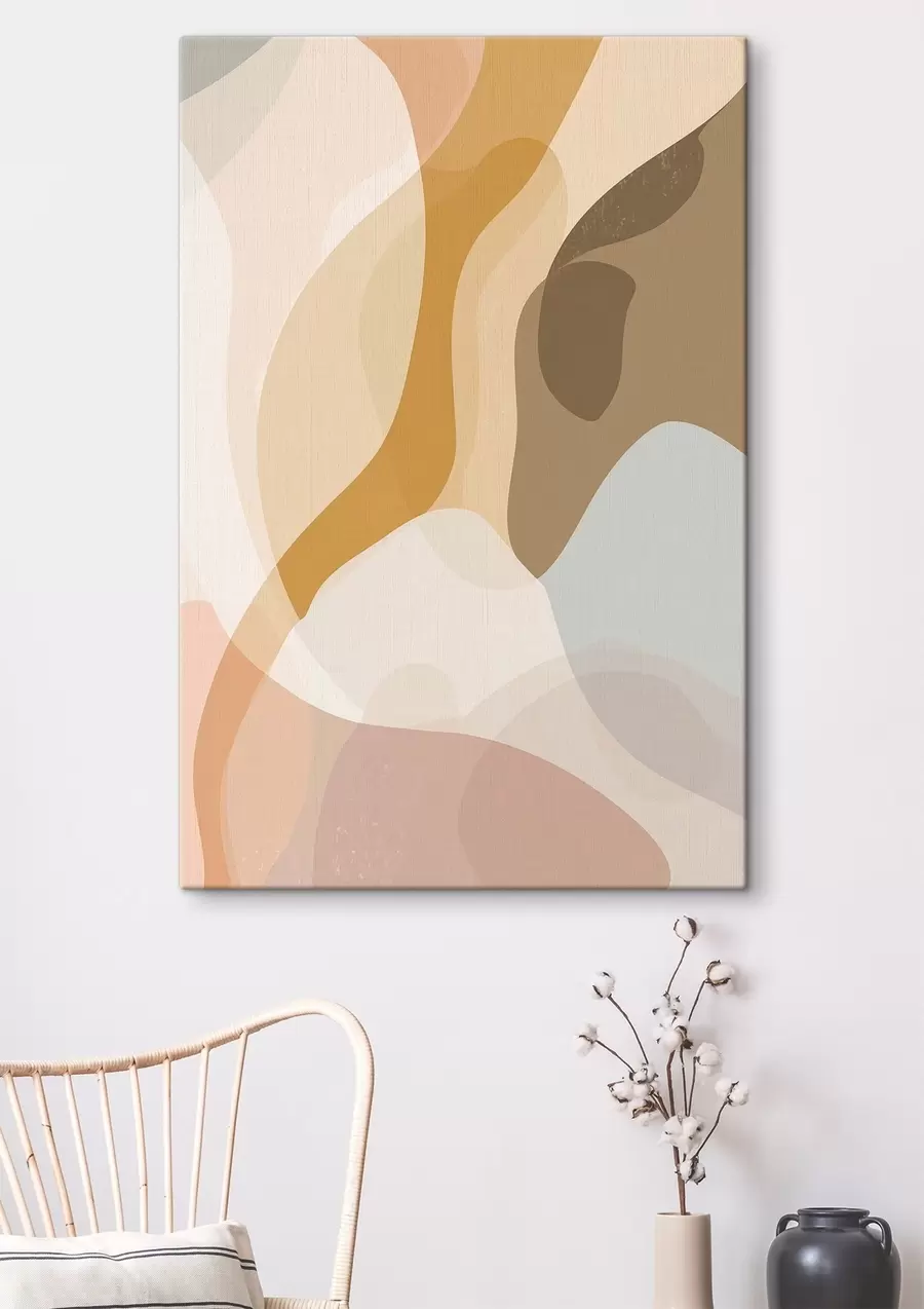 Картина Абстракція, імітація акварелі s47648