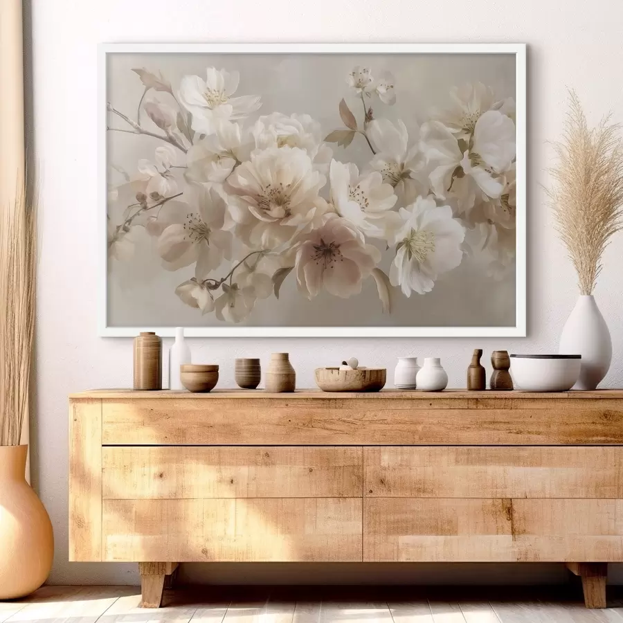 Картина Різноманітність великих квітів f47646