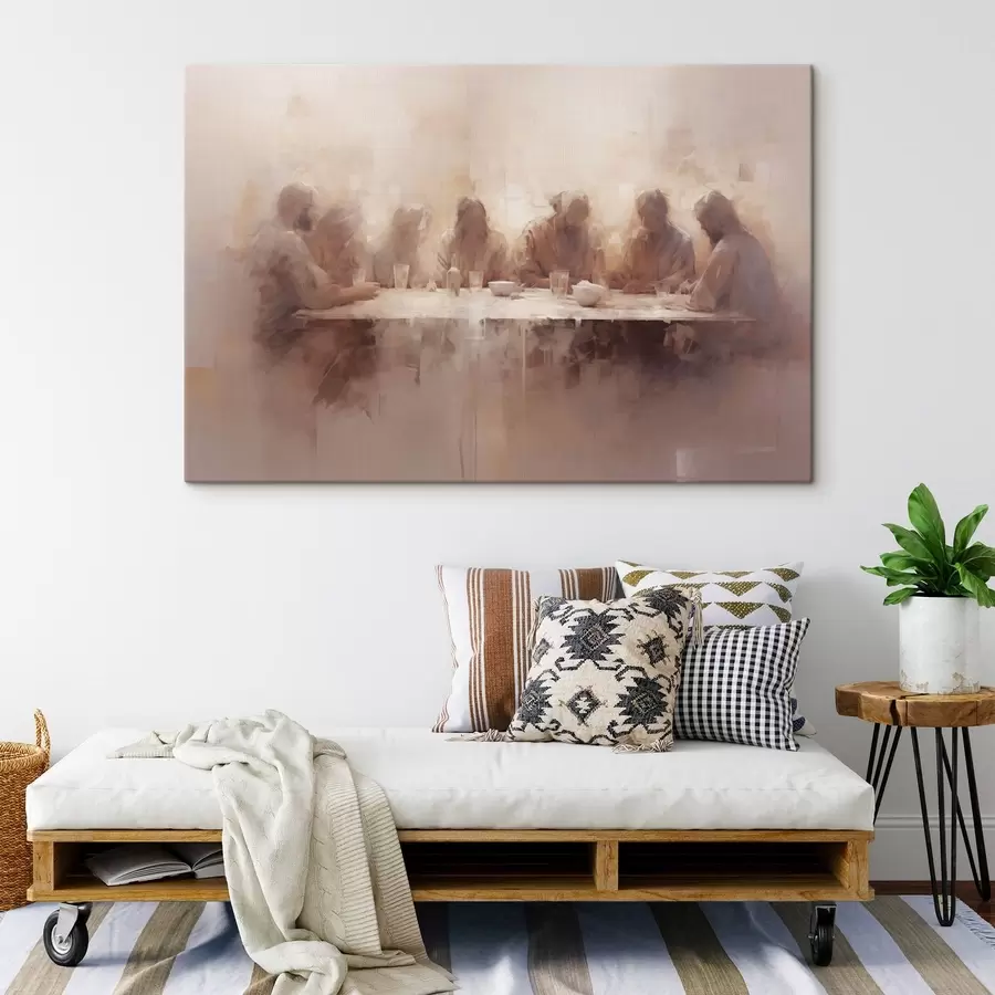 Картина Вечеря за великим столом s47671