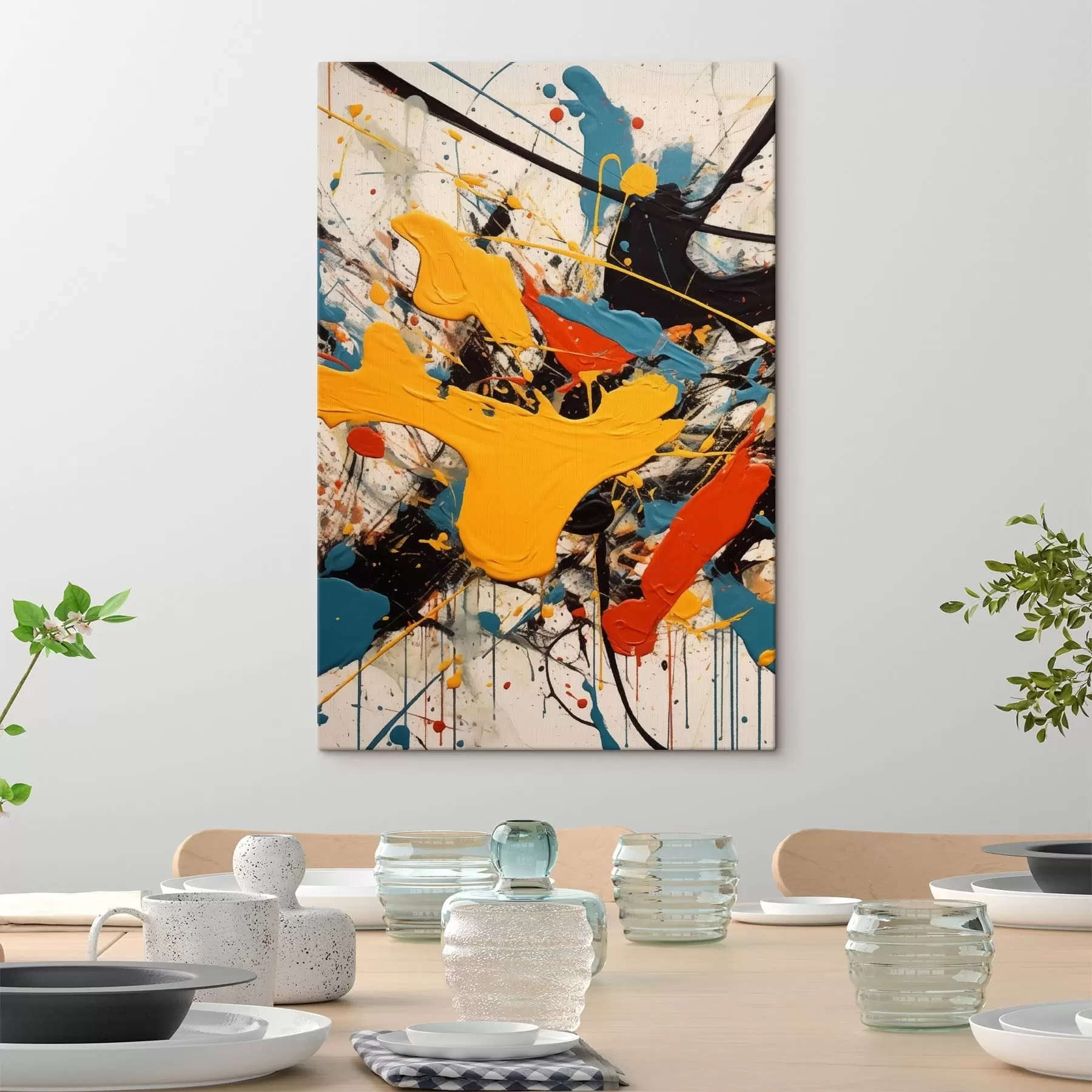 Картина Різнокольорові фарби s47684