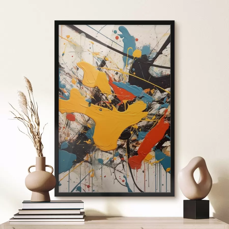 Картина Різнокольорові фарби f47684