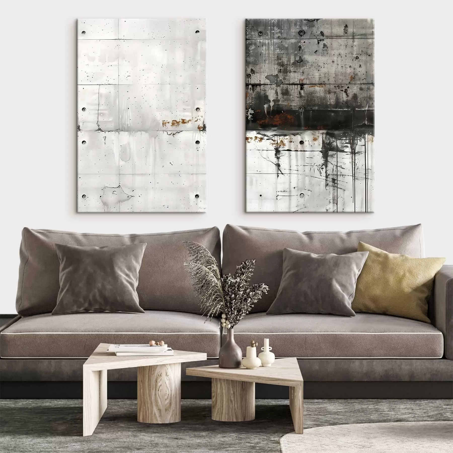 Картина Бетонна стіна m01284