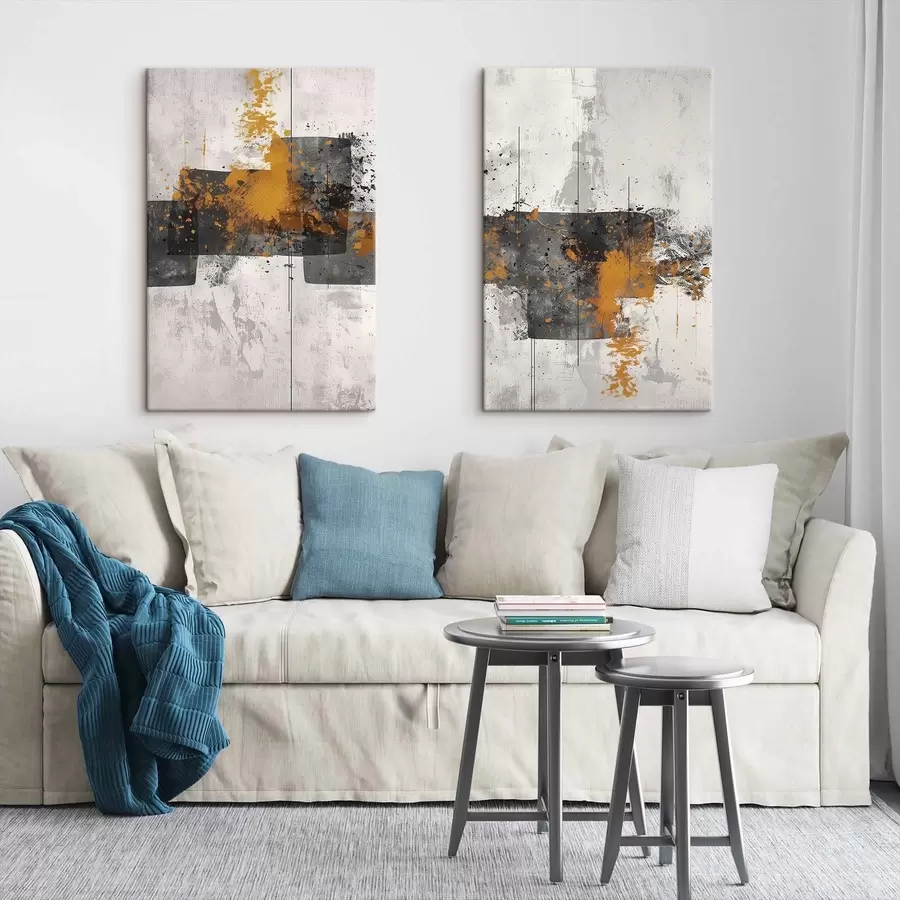 Картина Абстрактні візерунки на бетонній стіні m01286