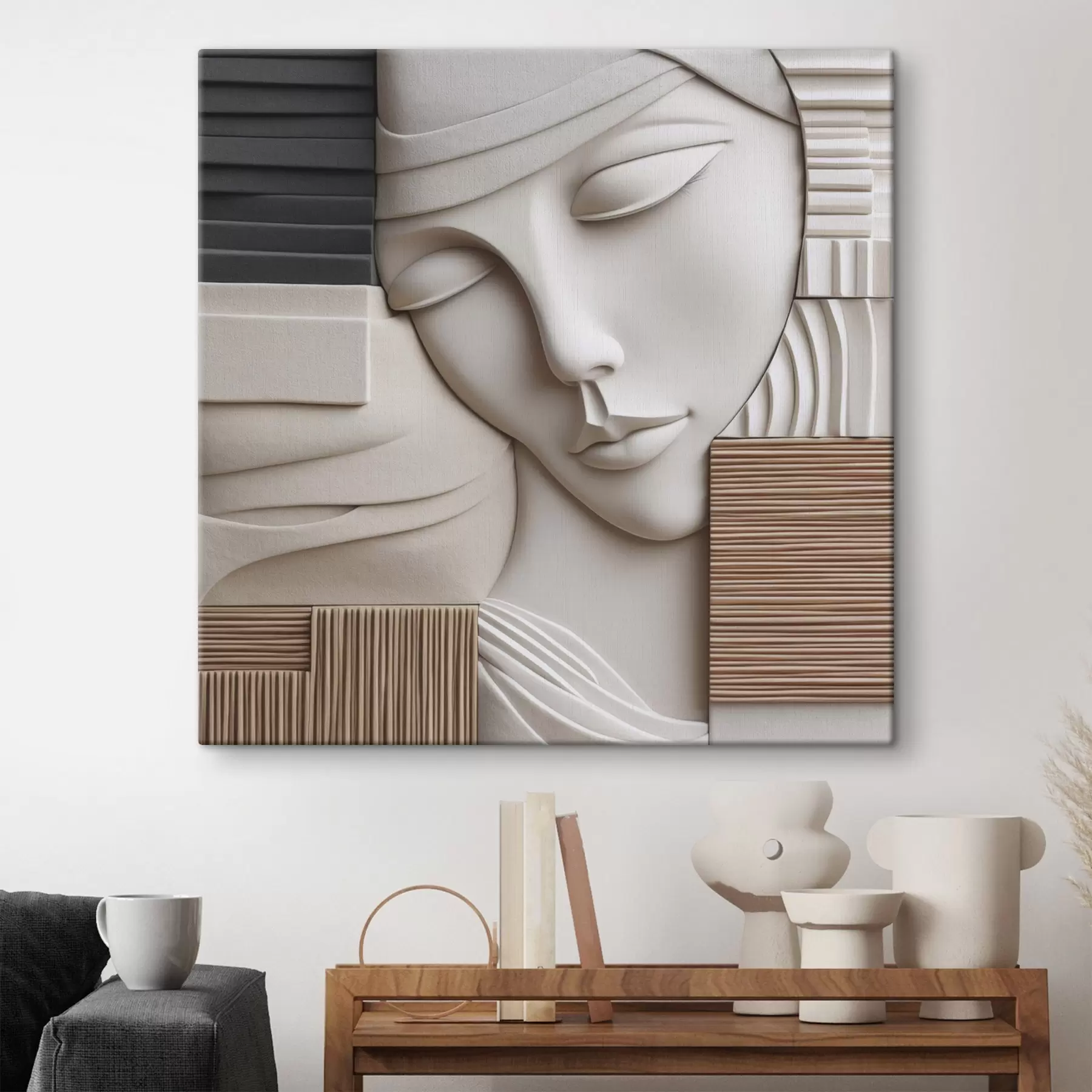 Картина Абстрактний портрет s47709