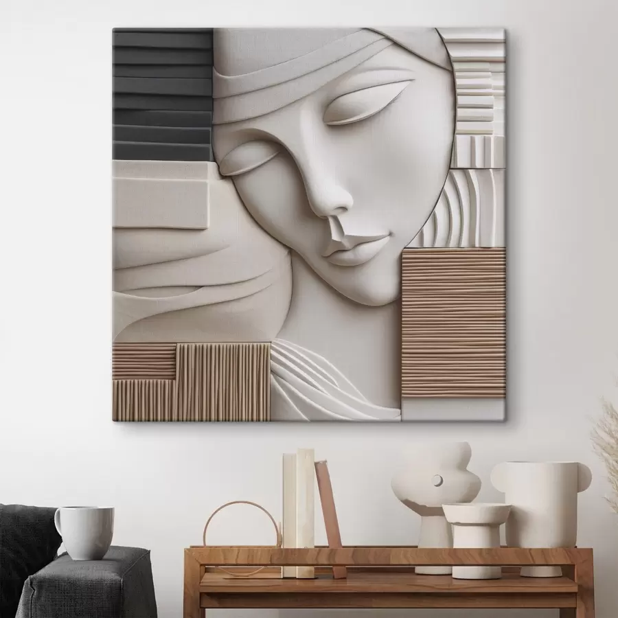 Картина Абстрактний портрет s47709