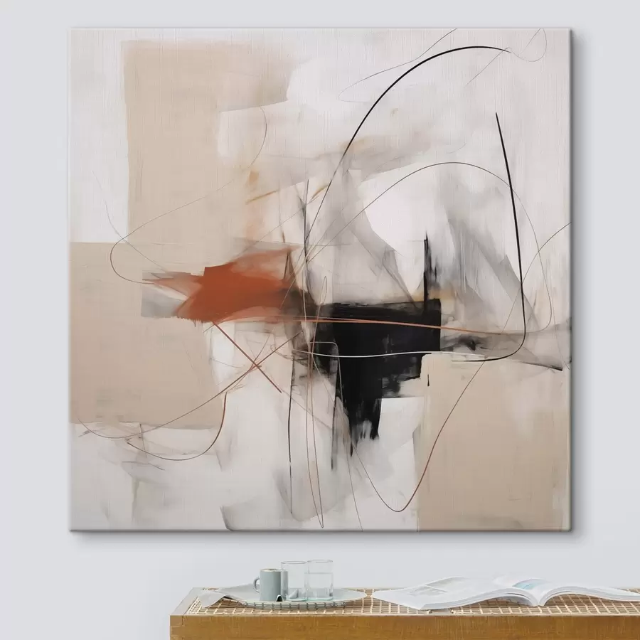 Картина Хаотична абстракція s47724