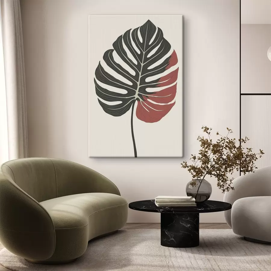 Картина Тропічний лист s47727