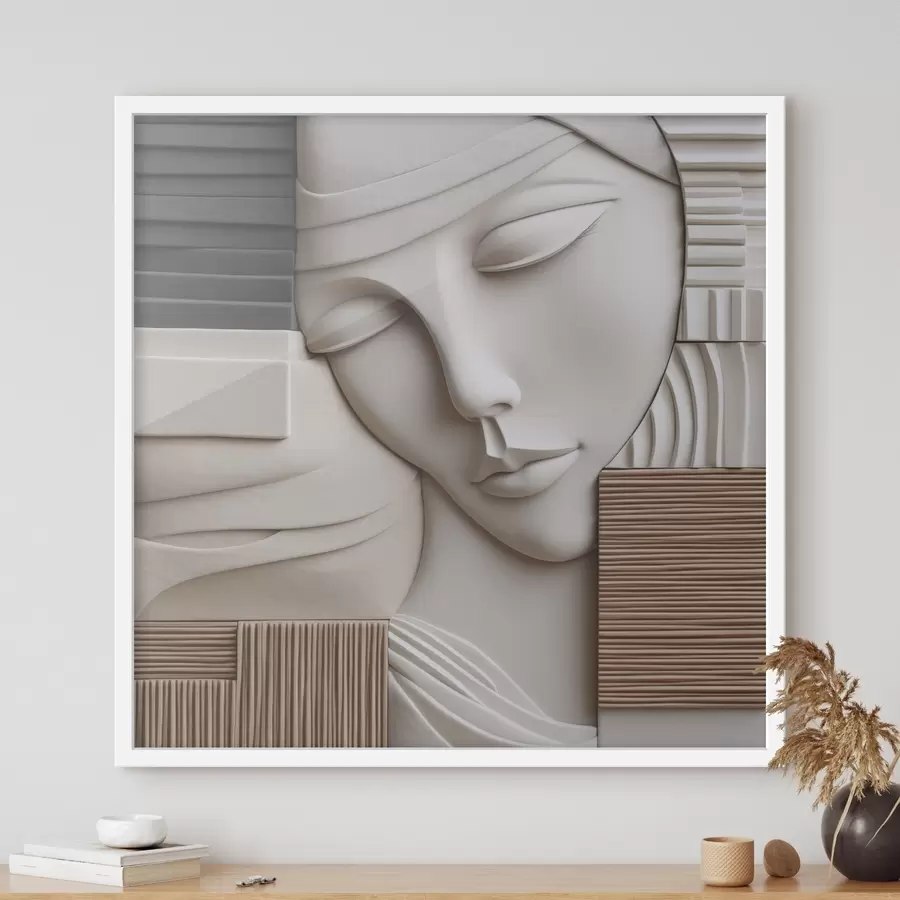 Картина Абстрактний портрет f47709